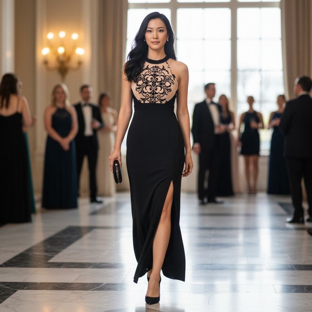 Blondie Nites formal Gown
